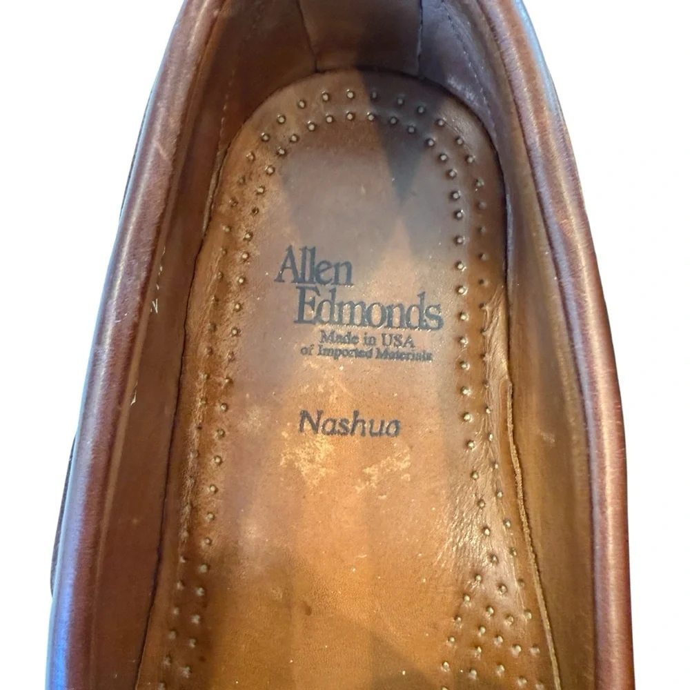 Allen Edmonds Dark Brown Leather‎ Tassel Loafers
